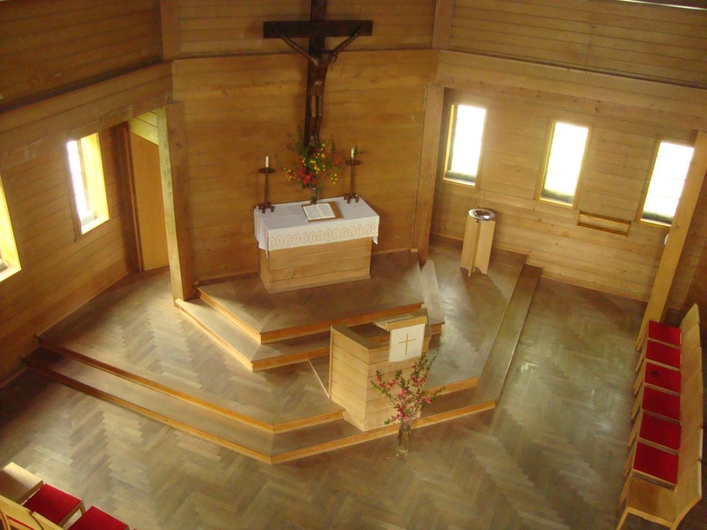 Dornbirn Evangelische Heilandskirche – Innenansicht