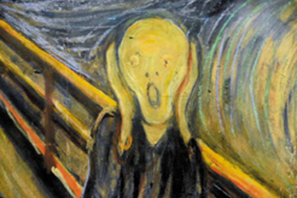 Edvard Munch: Der Schrei © wikimedia commons